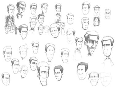 Lots of faces, I know! It takes a while to find the look that 'feels right' though.